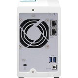 QNAP TS-231K nas Wit, USB 3.0, 2x LAN