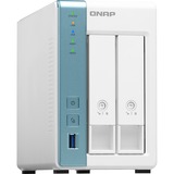 QNAP TS-231K nas Wit, USB 3.0, 2x LAN