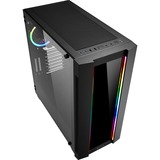Sharkoon ELITE SHARK CA200G Big Tower behuizing Zwart | 4x USB-A | RGB | Window