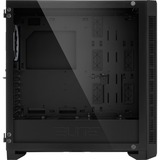Sharkoon ELITE SHARK CA200G Big Tower behuizing Zwart | 4x USB-A | RGB | Window
