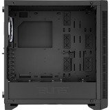 Sharkoon ELITE SHARK CA200G Big Tower behuizing Zwart | 4x USB-A | RGB | Window