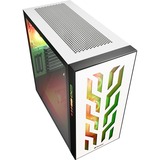 Sharkoon Elite Shark CA300T White big tower behuizing Wit | 2x USB-A | 1x USB-C | RGB | Window