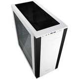 Sharkoon M25-W 7.1 Tower-behuizing Wit | 2x USB-A 3.2 (5 Gbit/s) | 2x Audio | Window-kit