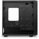 Sharkoon REV220 Tower-behuizing Zwart | 2x USB-A 2.0 | 2x USB-A 3.2 (5 Gbit/s) | 2x Audio | Window-kit