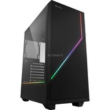 Sharkoon RGB FLOW tower-behuizing Zwart, Window-Kit