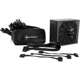 Sharkoon SilentStorm Cool Zero 850W voeding  Zwart, 4x PCIe, Kabel-Management