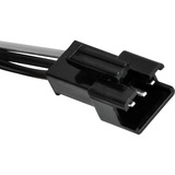 SilverStone AP124-ARGB case fan Zwart/transparant, 4-pins PWM aansluiting