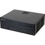 SilverStone Grandia GD05B USB 3.0 Desktop behuizing Zwart | 2x USB-A 3.2 (5 Gbit/s) | 2x Audio | Retail