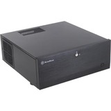 SilverStone Grandia GD07B htpc behuizing Zwart, USB 3.0, Retail