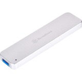 SilverStone MS09S M.2 SSD externe behuizing Zilver, USB 3.1