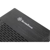 SilverStone PT13B HTPC behuizing Zwart | 2x USB-A