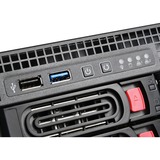 SilverStone RM21-308 rack behuizing Zwart | 1x USB-A 2.0 | 1x USB-A 3.2 (5 Gbit/s)