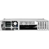 SilverStone RM21-308 rack behuizing Zwart | 1x USB-A 2.0 | 1x USB-A 3.2 (5 Gbit/s)