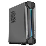 SilverStone RVZ03B-ARGB midi tower behuizing Zwart | 2x USB-A | RGB