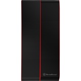 SilverStone Redline SST-RL07B-G Tower-behuizing Zwart | 2x USB-A 2.0 | 2x USB-A 3.2 (5 Gbit/s) | 2x Audio | Window-kit
