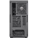 SilverStone SETA A1  Tower-behuizing Zwart/titanium | 2x USB-A 3.2 (5 Gbit/s) | 1x USB-C 3.2 (10 Gbit/s) | Window-kit