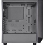 SilverStone SETA A1  Tower-behuizing Zwart/titanium | 2x USB-A 3.2 (5 Gbit/s) | 1x USB-C 3.2 (10 Gbit/s) | Window-kit
