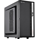 SilverStone SST-CS380 V2 Tower-behuizing Zwart | USB-A 3.2 (5 Gbit/s) | audio
