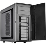 SilverStone SST-CS380 V2 Tower-behuizing Zwart | USB-A 3.2 (5 Gbit/s) | audio