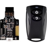 SilverStone SST-ES02-USB afstandsbediening Zwart