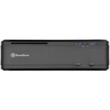 SilverStone SST-FTZ01B Desktop behuizing Zwart | 2x USB-A 3.2 (5 Gbit/s) | 2x Audio