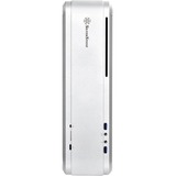 SilverStone SST-FTZ01S Desktop behuizing Zilver | 2x USB-A 3.2 (5 Gbit/s) | 2x Audio
