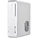 SilverStone SST-FTZ01S Desktop behuizing Zilver | 2x USB-A 3.2 (5 Gbit/s) | 2x Audio