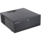 SilverStone SST-GD07B-C HTPC behuizing Zwart | 1x USB-A | 1x USB-C