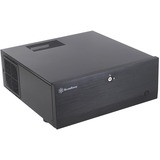 SilverStone SST-GD07B-C htpc behuizing Zwart, USB-A 3.2 (5 Gbit/s), USB-C 3.2 (5 Gbit/s), 2x Audio