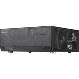 SilverStone SST-GD09B-C HTPC behuizing Zwart | 1x USB-A | 1x USB-C