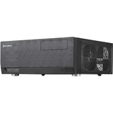 SilverStone SST-GD09B htpc behuizing Zwart, 2x USB-A 3.2 (5 Gbit/s), 2x Audio