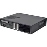 SilverStone SST-ML04B-C HTPC behuizing Zwart | 1x USB-A | 1x USB-C