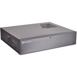 SilverStone SST-ML04B-C htpc behuizing Zwart, USB-A 3.2 (5 Gbit/s), USB-C 3.2 (5 Gbit/s), 2x Audio