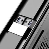 SilverStone SST-ML08B-H desktop behuizing Zwart | 2x USB-A