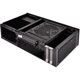 SilverStone SST-ML09B HTPC behuizing Zwart | 2x USB-A