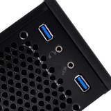 SilverStone SST-ML09B HTPC behuizing Zwart | 2x USB-A