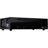 SilverStone SST-ML09B htpc behuizing Zwart, USB 3.0