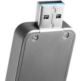 SilverStone SST-MS09C externe behuizing Donkergrijs, B-Key, USB 3.1