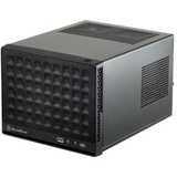 SilverStone SST-SG13B-C Tower-behuizing Zwart | USB-C 3.2 (5 Gbit/s) | USB-A 3.2 (5 Gbit/s) | audio