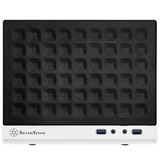 SilverStone SST-SG13WB Cube-behuizing Wit/zwart | USB 3.0