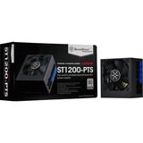 SilverStone SST-ST1200-PTS modulaire 1200 watt voeding  Zwart, 8x PCIe