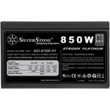 SilverStone SST-ST85F-PT, 850 Watt voeding  Zwart, 4x PCIe, Full kabelmanagement