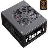 SilverStone SST-SX300-B 300W voeding Zwart, 1x PCIe