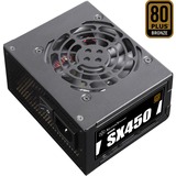 SilverStone SST-SX450-B 450W voeding Zwart, 2x PCIe
