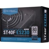 SilverStone Strider Essential ST40F-ES230, 400 Watt voeding  Zwart, 2x PCIe