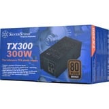 SilverStone TFX TX300 300 watt voeding  Zwart