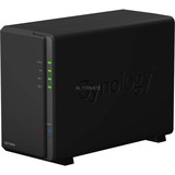 Synology DiskStation DS218play nas Zwart, 2x USB-A 3.2 (5 Gbit/s), LAN, RAID, 4K