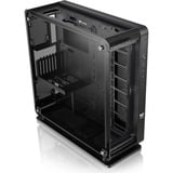 Thermaltake Core P8 Tempered Glass showcase behuizing Zwart | 4x USB-A | 1x USB-C | Tempered Glass