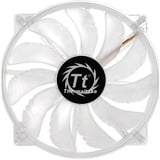 Thermaltake Pure 20 LED Blue case fan Transparant, 3-pin aansluiting