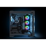 Thermaltake Pure Duo 12 ARGB Sync Radiator Fan case fan Zwart/transparant, 2 stuks, 4-pins PWM fan-connector